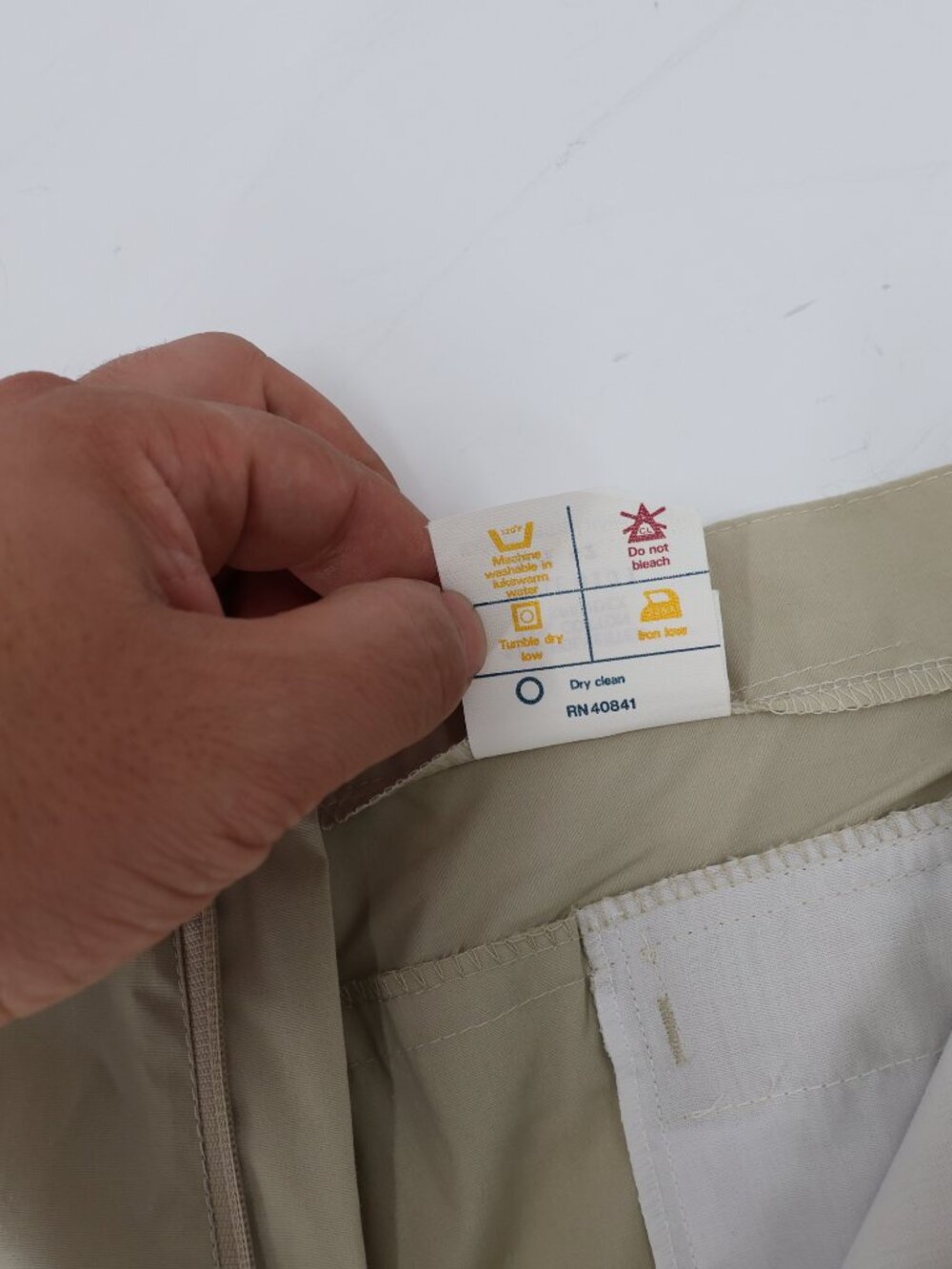 VTG NWT Sportif USA Shorts Mens 42 3.5" Chino Stretch Outdoor Hiking Flat Front - Picture 12 of 12